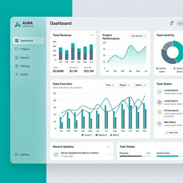 Dashboard UI Sample
