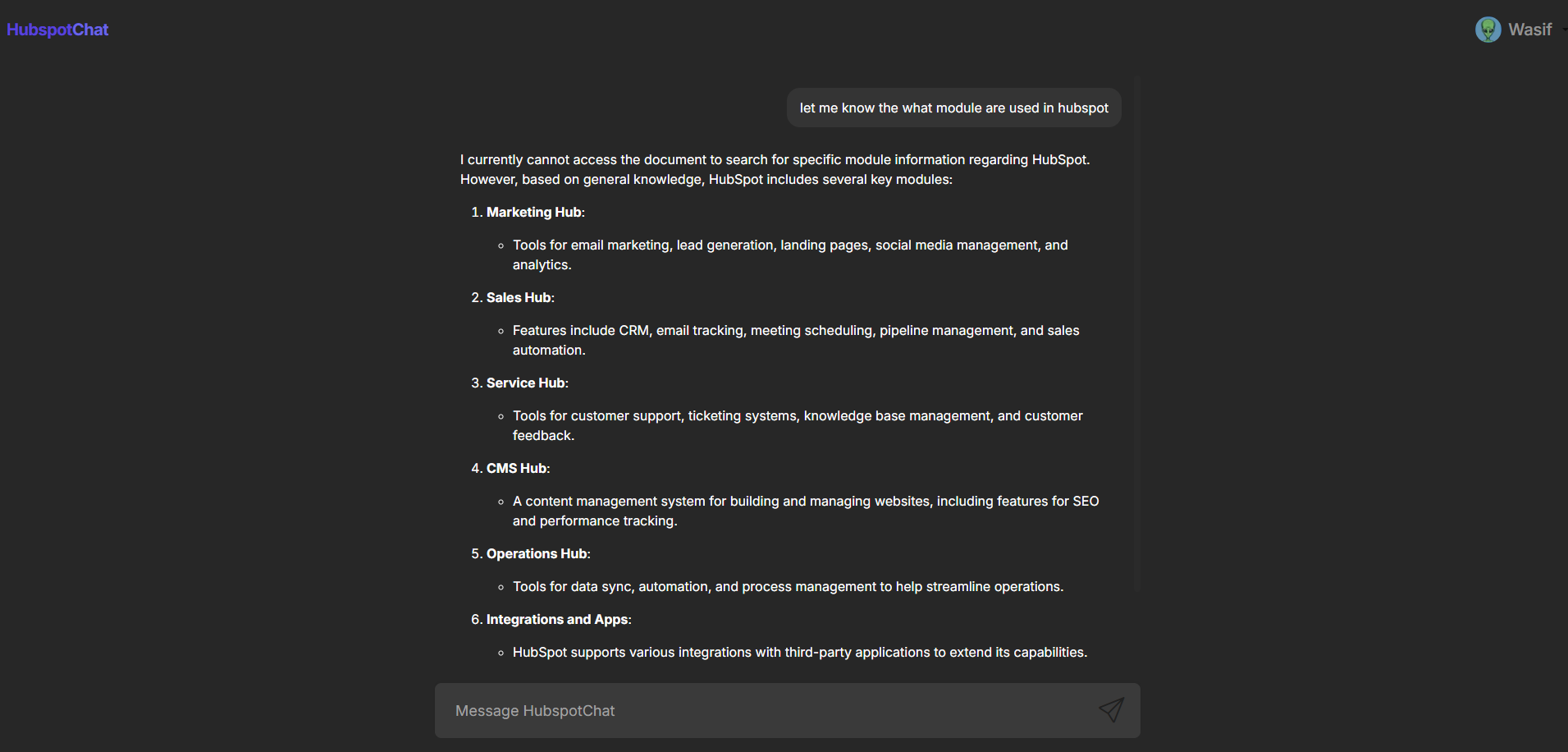 hubspot crm